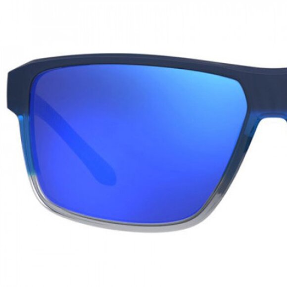 UNDER ARMOUR KICKOFF Sunglasses Rectangular Blue Mirror Lens 0MXZ0 NEW - Picture 9 of 11